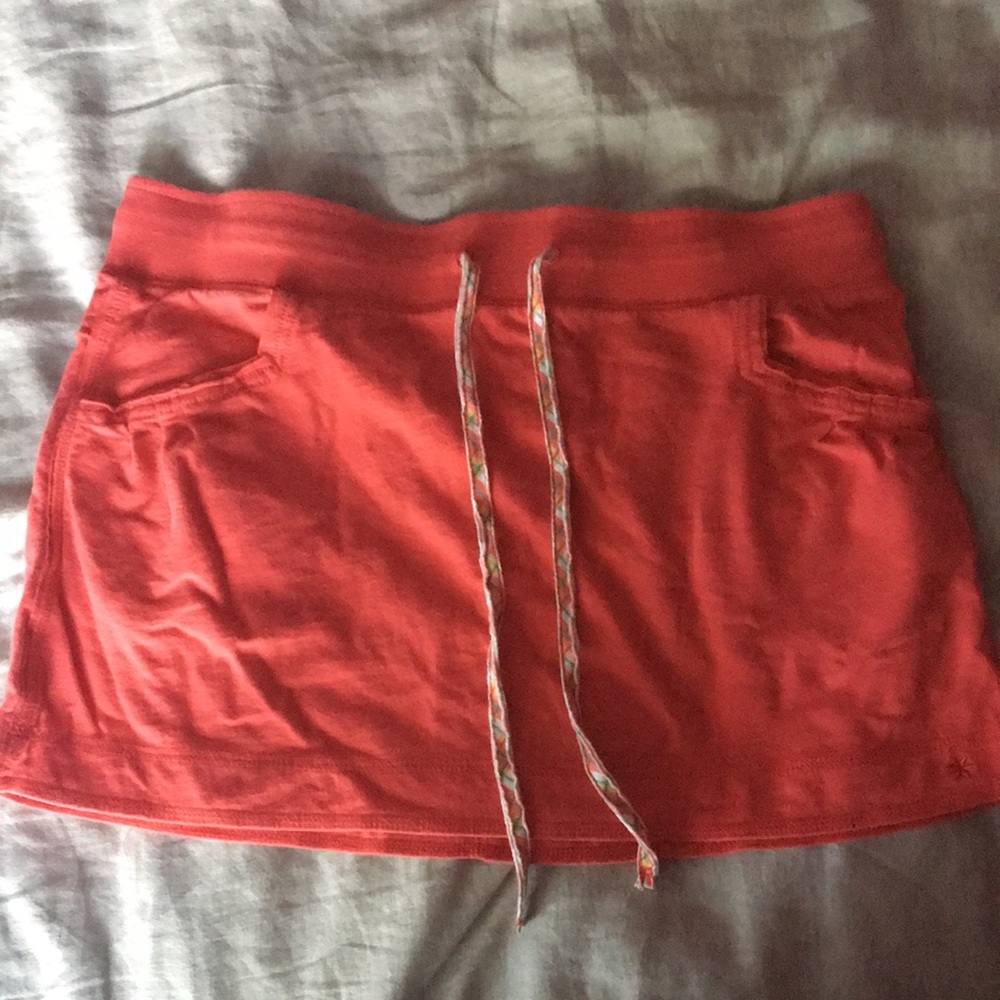 Orange skirt